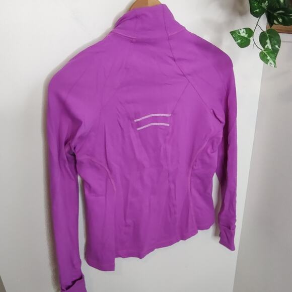 Athleta Full Zip 'Hope Jacket 2' in Jazzy Purple Size Small - Picture 7 of 12